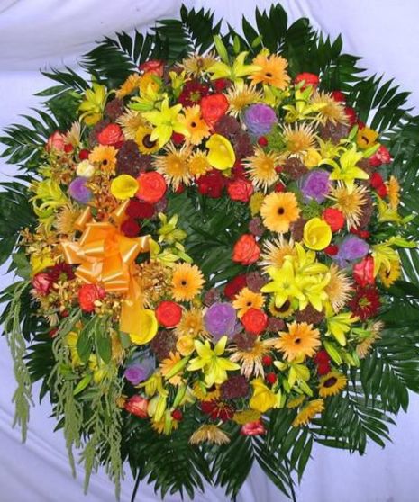 Wreath of Assorted Colors