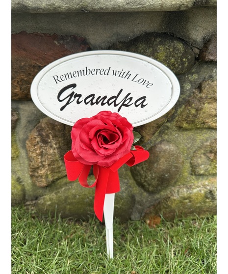 Remembered with Love Grandpa- Halo