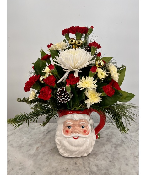 Festive Santa Serveware