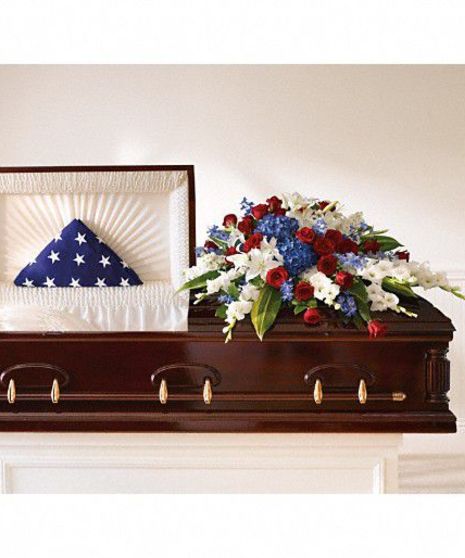 Casket Cover Distinguished Service