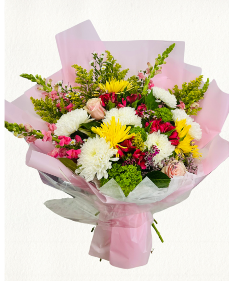 Women's Day Hand Tied Bouquet