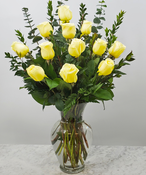 Dozen Yellow Roses